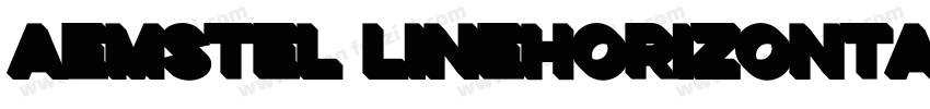 Aemstel LineHorizontal字体转换